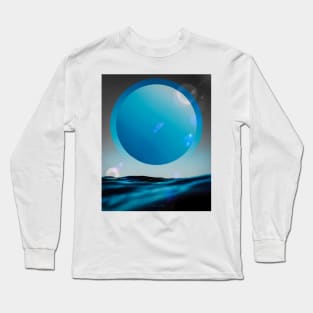 Blue and Sea Long Sleeve T-Shirt